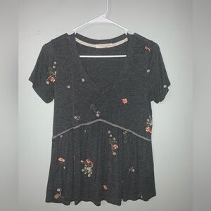 flowy short sleeve shirt